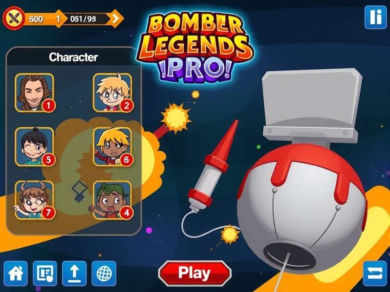 Bomber Legends Pro strategy guide showing optimal bomb placements